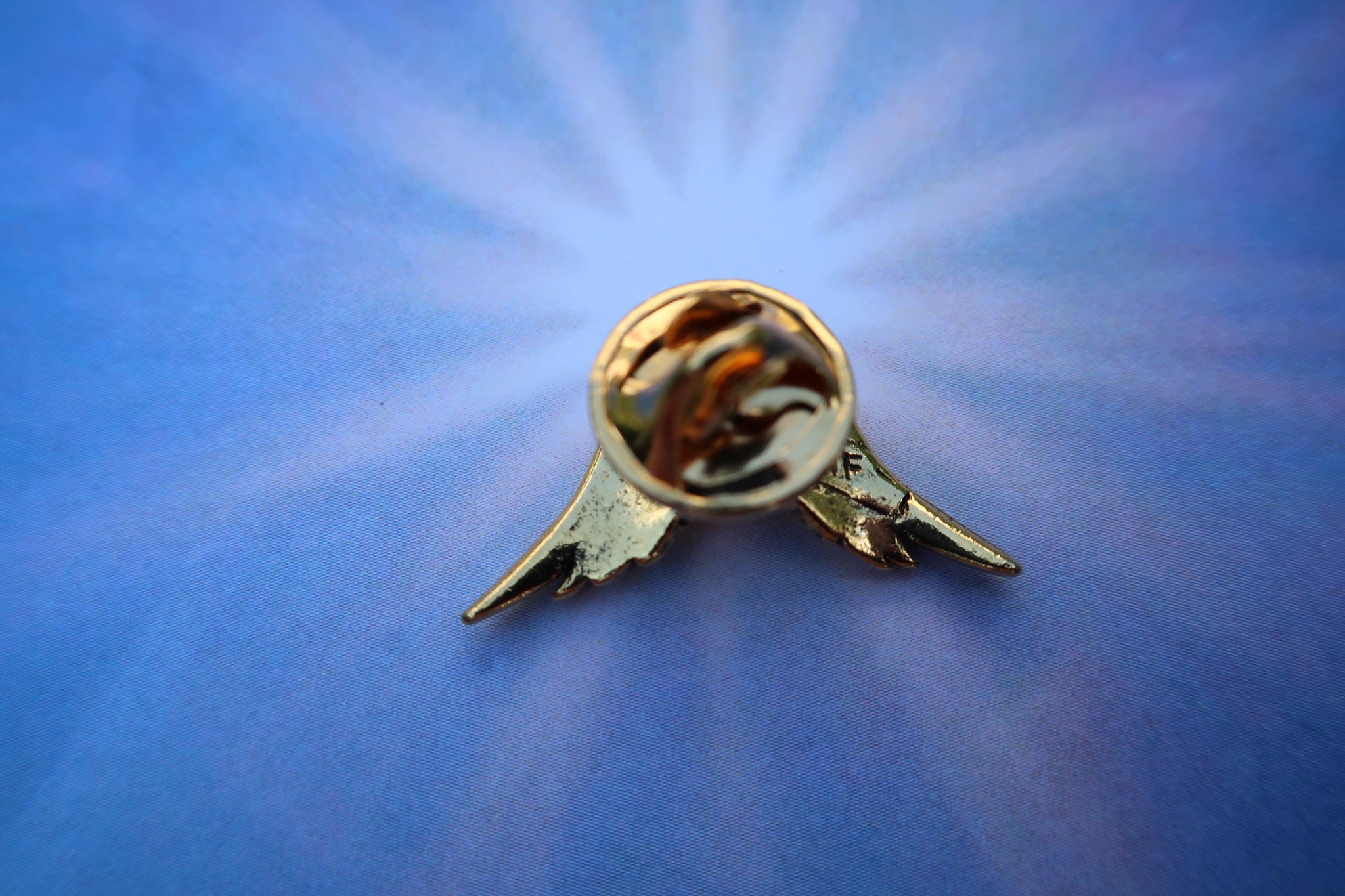 Angel Wings Gold Lapel Pin Lapel Pin
