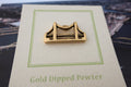 Bridge Gold Lapel Pin