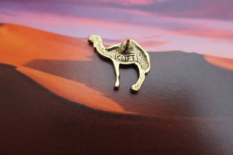 Camel Gold Lapel Pin