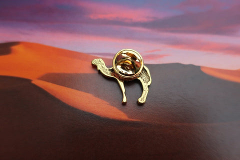 Camel Gold Lapel Pin