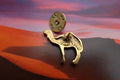 Camel Gold Lapel Pin