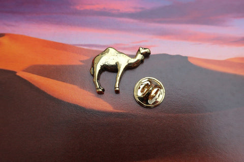 Camel Gold Lapel Pin