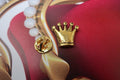 Crown Gold Lapel Pin