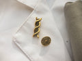 DNA Gold Lapel Pin