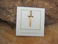 Dagger Gold Lapel Pin