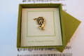 French Horn Gold Lapel Pin