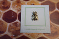 Honey Bee Gold Lapel Pin