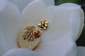 Magnolia Gold Lapel Pin