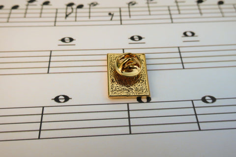 Music Conductor Gold Lapel Pin