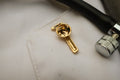 Otoscope Gold Lapel Pin