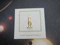 Rocket Gold Lapel Pin