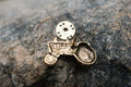 Tractor Gold Lapel Pin