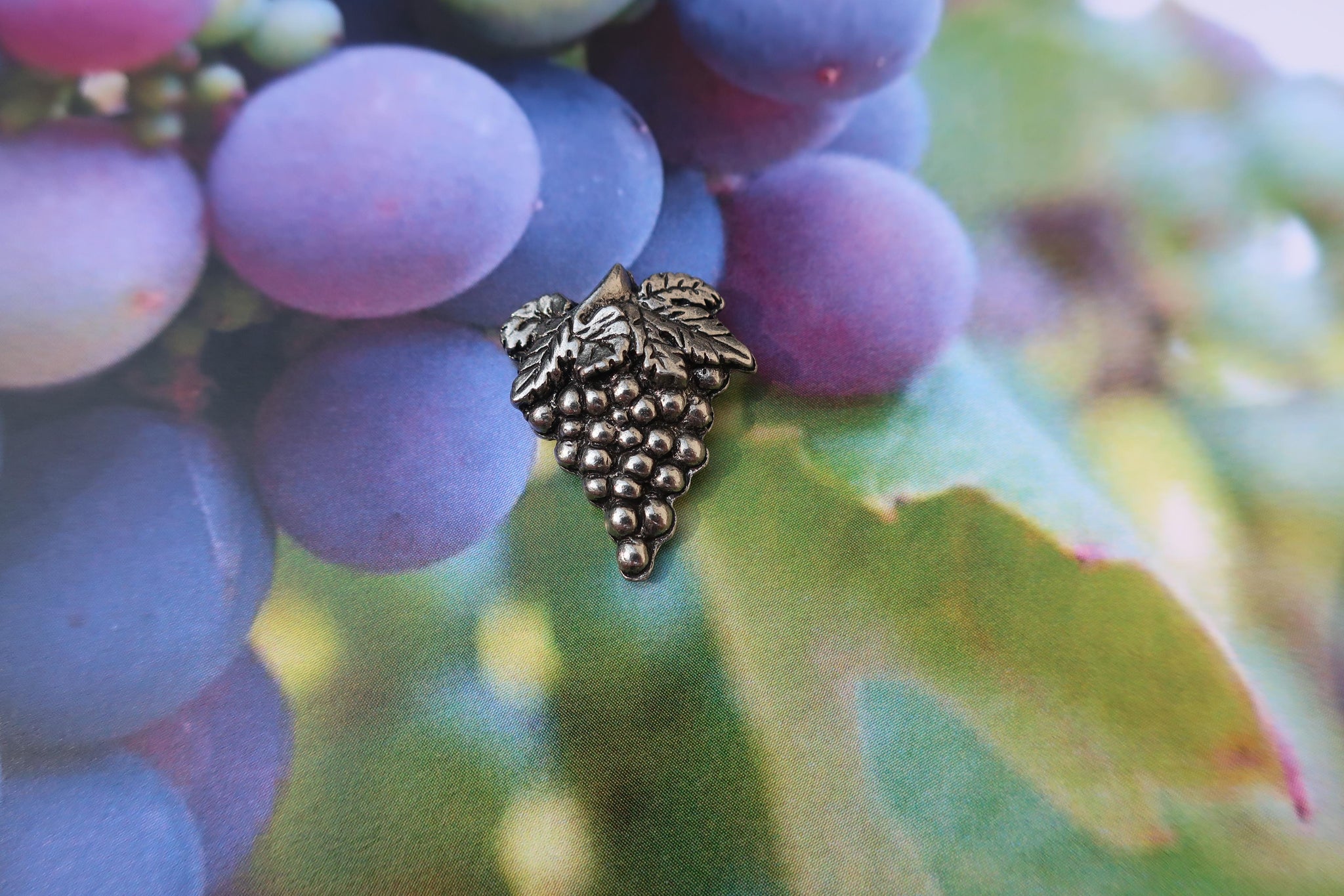 Grapes Lapel Pin – lapelpinplanet