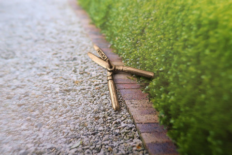 Hedge Clippers Lapel Pin