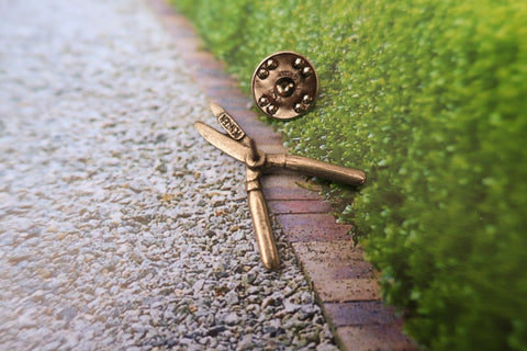Hedge Clippers Lapel Pin