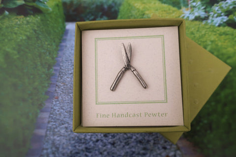 Hedge Clippers Lapel Pin