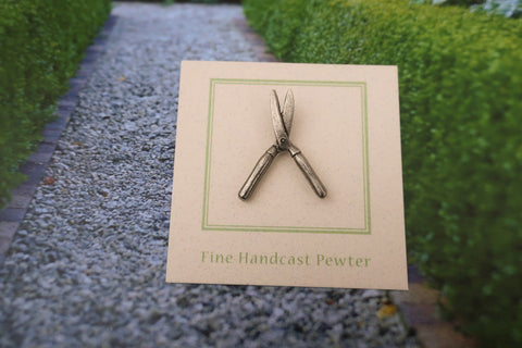 Hedge Clippers Lapel Pin