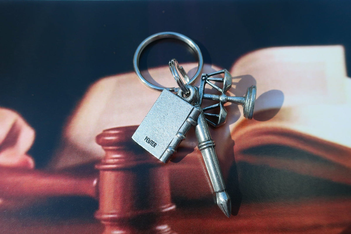 Lawyer Keyrings – lapelpinplanet