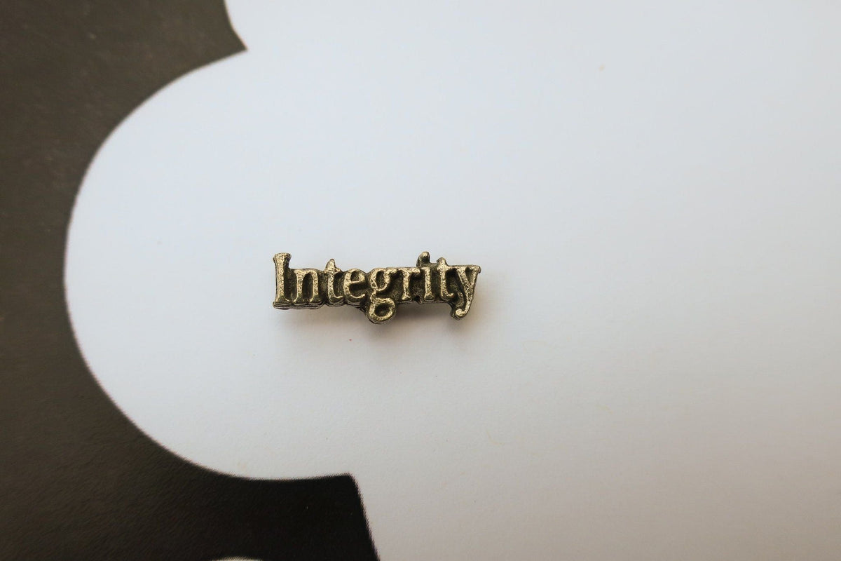 Integrity Lapel Pin – lapelpinplanet