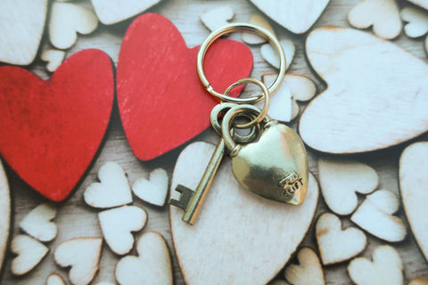 Key to My Heart Keyrings