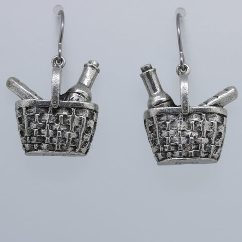 Picnic Basket Earrings