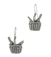 Picnic Basket Earrings