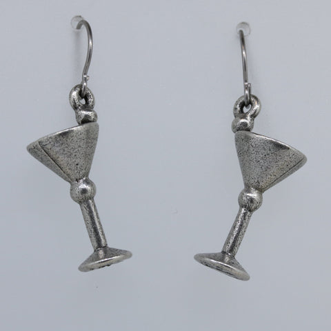 Martini Glass Earrings