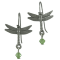 Dragonfly Crystal Earrings
