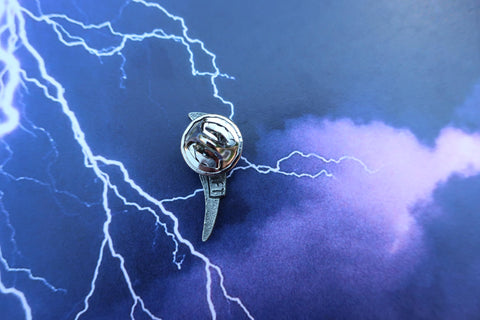 Lightning Bolt Lapel Pin