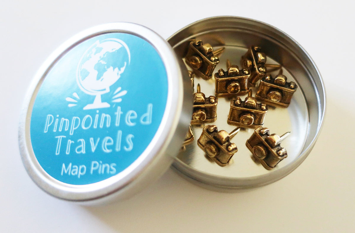Camera Map Pins - Mark Your Photo Adventures | Lapel Pin Planet ...