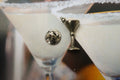 Martini Glass Lapel Pin