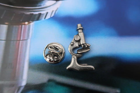 Microscope Lapel Pin