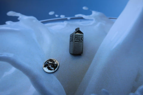 1-2 Gallon of Milk Lapel Pin