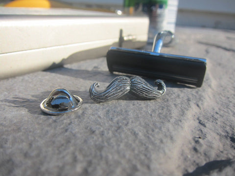 Moustache Lapel Pin