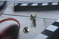 Movie Camera Lapel Pin