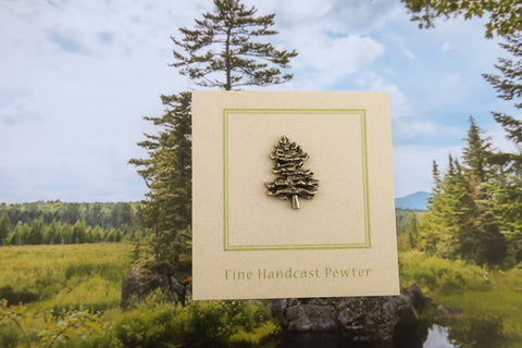 Northern White Pine Lapel Pin