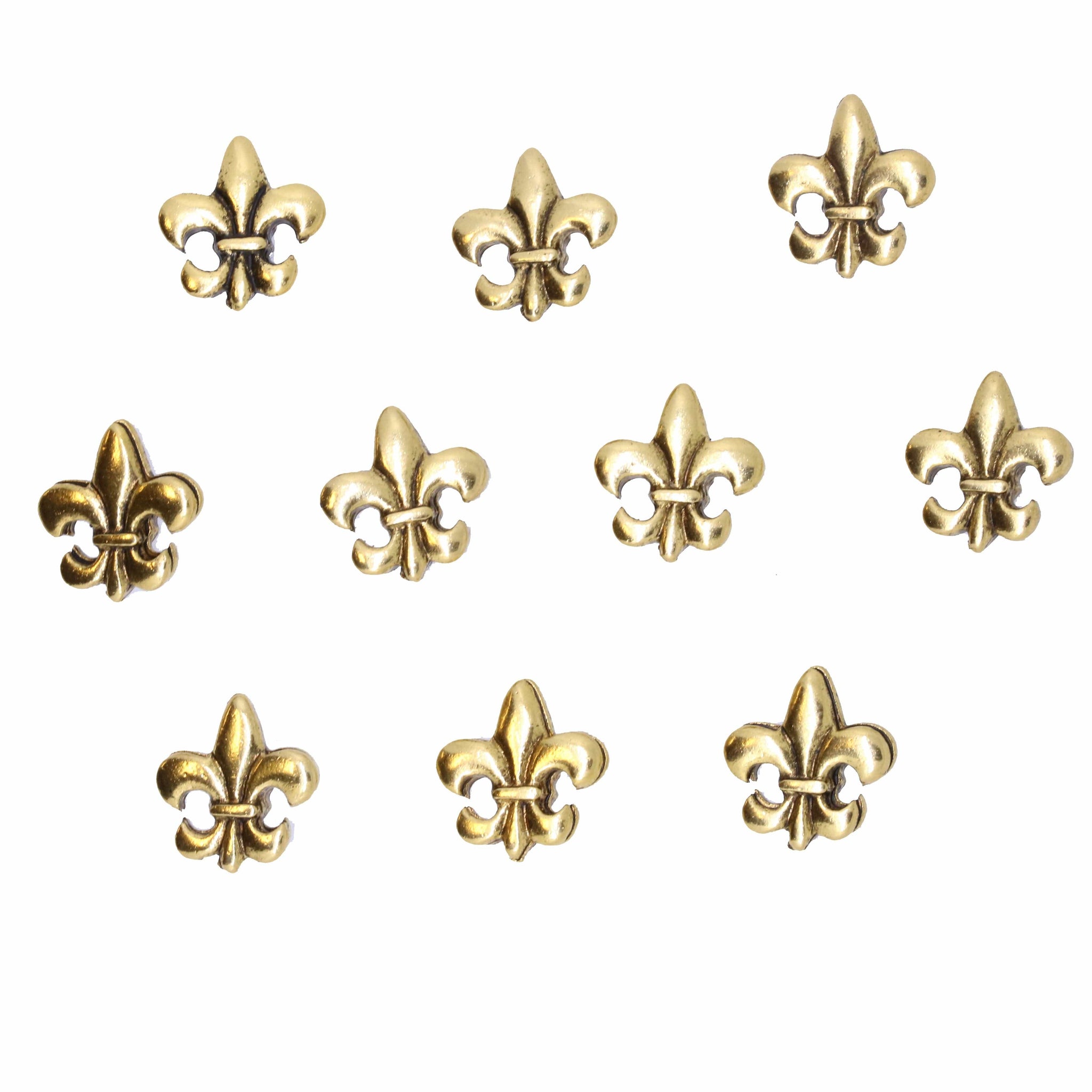 Fleur De Lis Pushpins Collections Lapel Pin Planet Lapelpinplanet   PN152G FleurDeLis WhiteBackground 2048x2048 