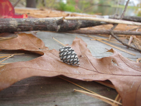 Pine Cone Lapel Pin