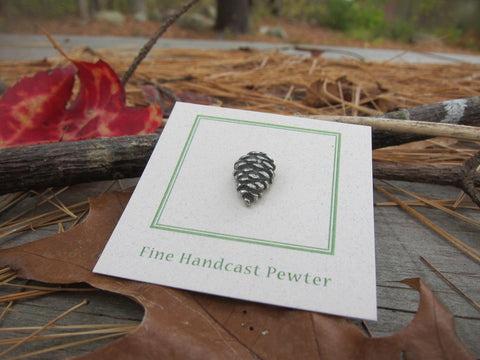 Pine Cone Lapel Pin