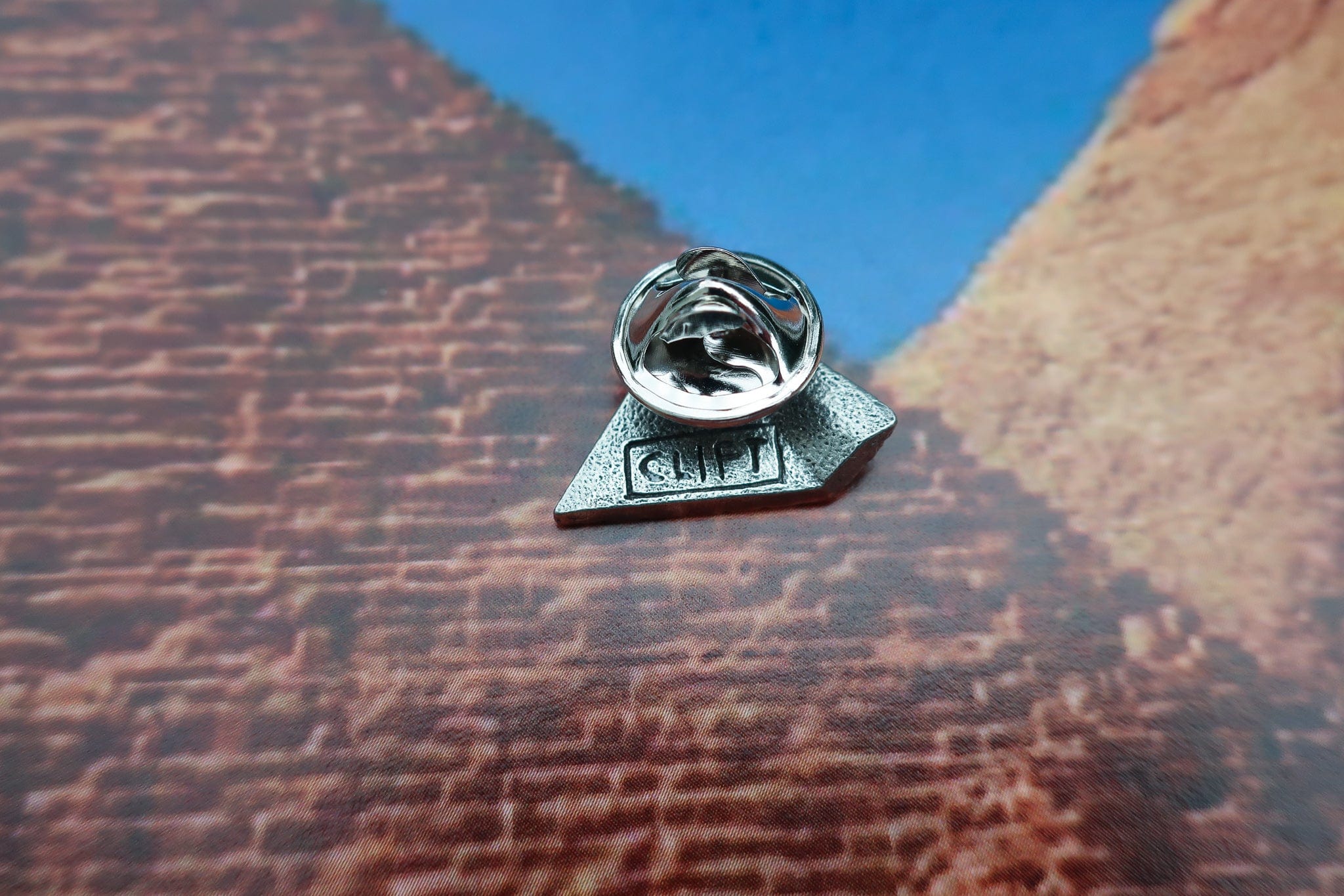 Pyramid Pin Pyramid Lapel Pin – lapelpinplanet