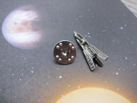 Rocket Lapel Pin