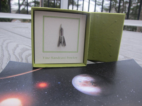 Rocket Lapel Pin