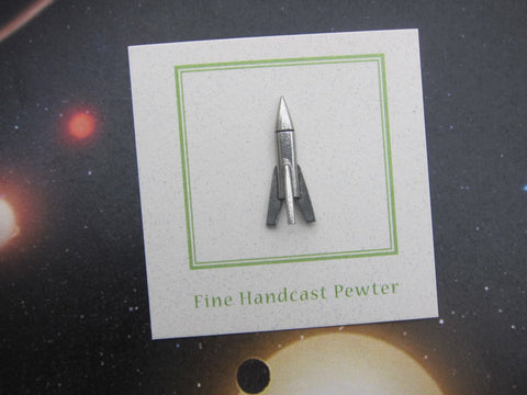 Rocket Lapel Pin