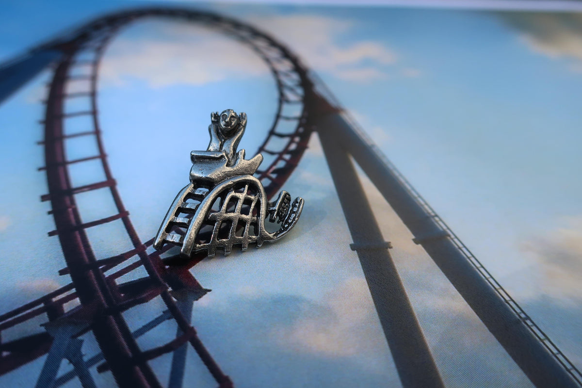 Roller Coaster Lapel Pin