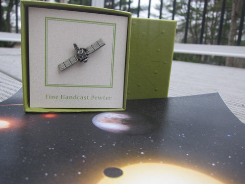 Satellite Lapel Pin
