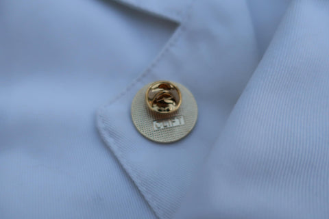 Scratch Test Enamel Pin