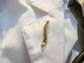 Spine Gold Lapel Pin