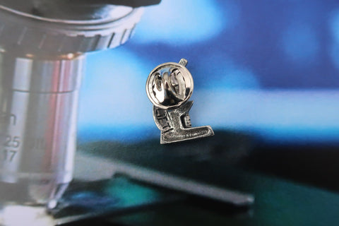 Stereo Microscope Lapel Pin
