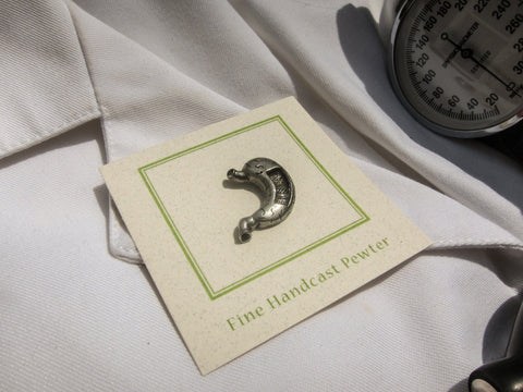 Stomach Lapel Pin
