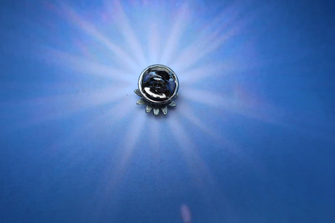 Small Sunface Lapel Pin